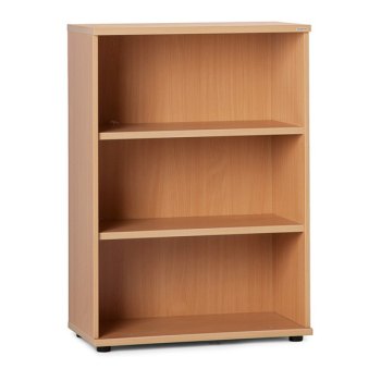 InOffice arkiv- og bokhylle-3 hyller, BxDxH = 800x420x1140 mm-Bøk