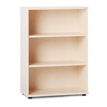 InOffice arkiv- og bokhylle-3 hyller, BxDxH = 800x420x1140 mm-Bjørk