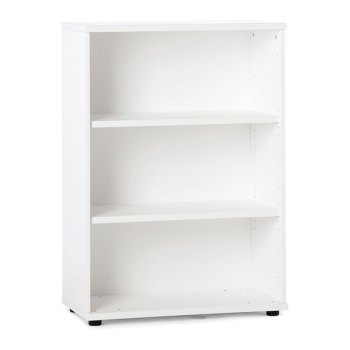 InOffice arkiv- og bokhylle-3 hyller, BxDxH = 800x420x1140 mm-Hvit