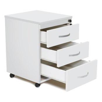 InOffice skuffeseksjon-410x460x585 mm-Hvit