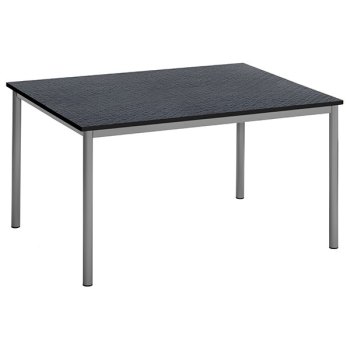 Classic kantine- og konferansebord, svart (mønster)