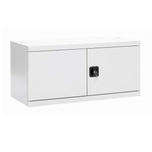 Office! kontor- og arkivskap-2 hylleplasser, BxDxH = 800x435x465 mm