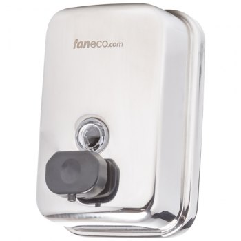 Faneco Duo 0,5 liter såpedispenser i rustfritt stål